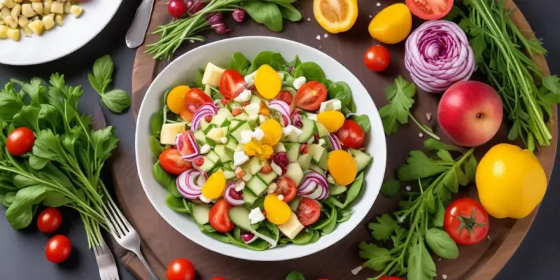 Salade de printemps fraîcheur
