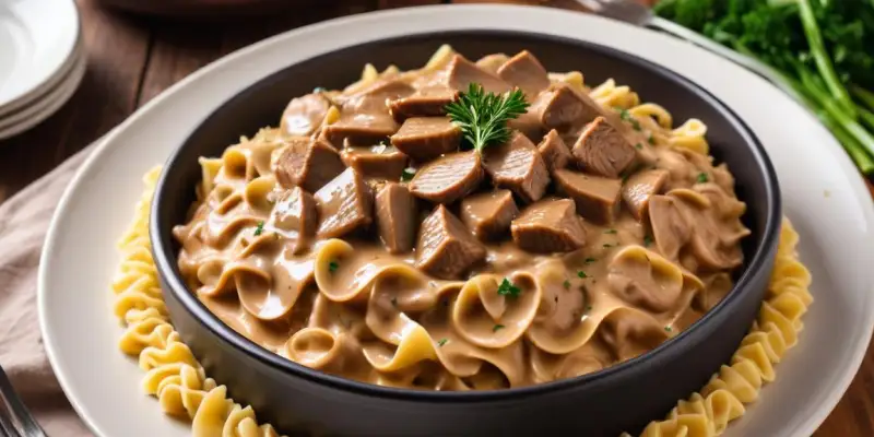 Bœuf Stroganoff