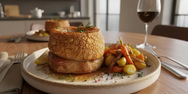 Rouelle de Porc Croustillante et Fondante à l'Airfryer