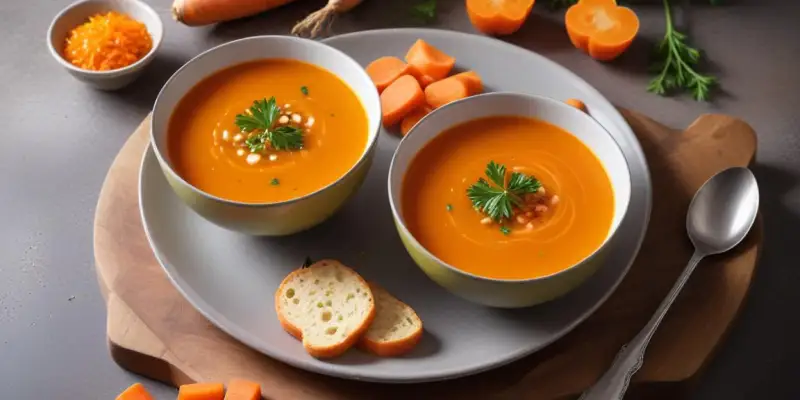 Soupe carottes et gingembre