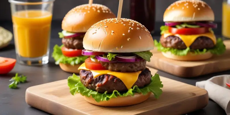 Verrines façon Burger