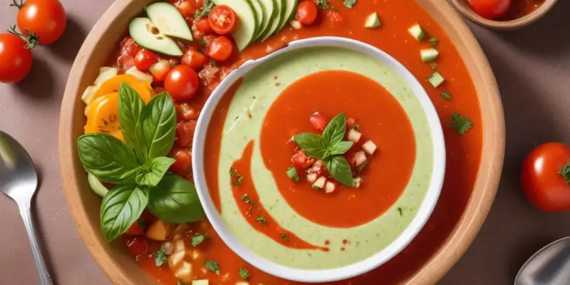 Gaspacho Andalou Rafraîchissant