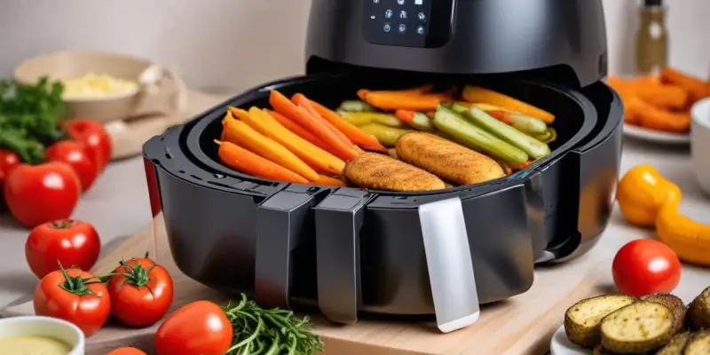 Légumes grillés méditerranéens à l'AirFryer