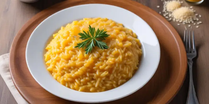 Risotto au safran