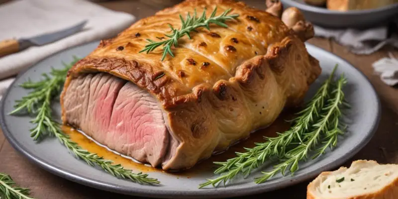 Carré d'agneau en croûte d'herbes