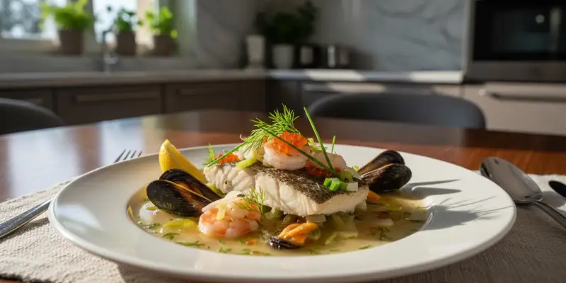 Brochet au Court-Bouillon Express au Cookeo