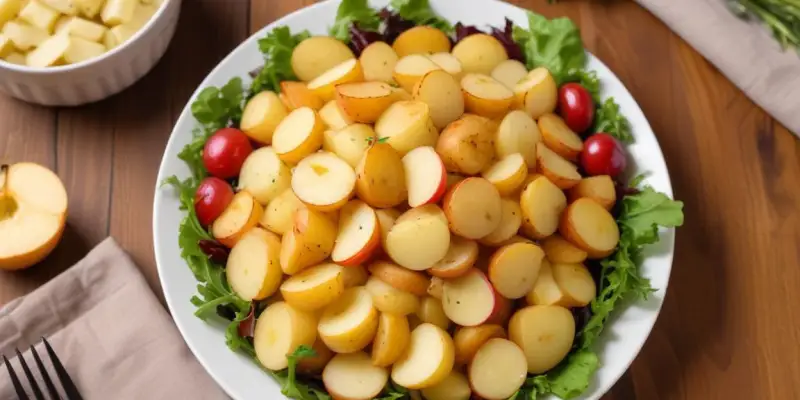 Salade de pommes de terre à la moutarde