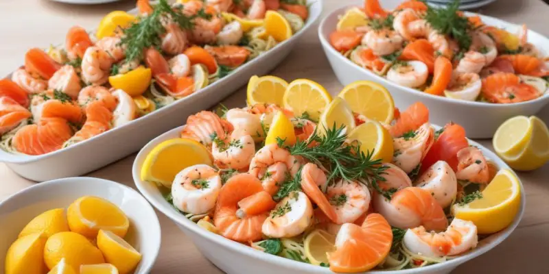 Verrines Écume de Mer et Agrumes Délicats