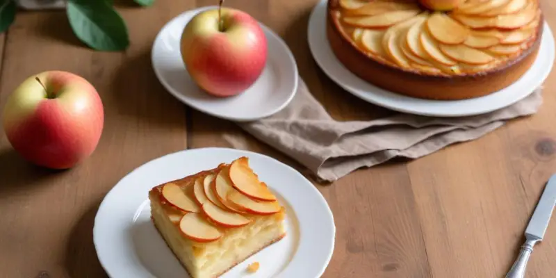 Gâteau Invisible aux Pommes