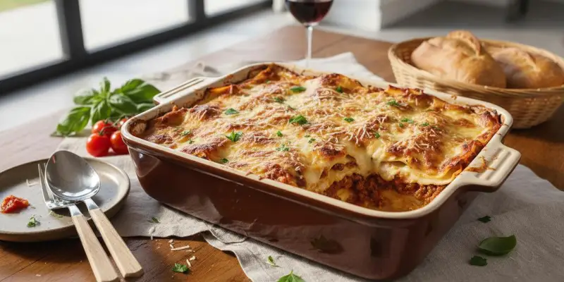 Lasagnes à la Bolognaise Traditionnelle (Format 4 personnes)