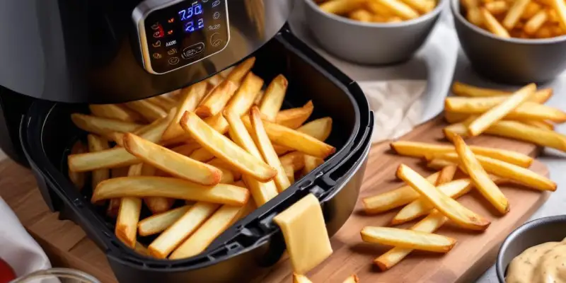 Frites croustillantes à l'Air Fryer