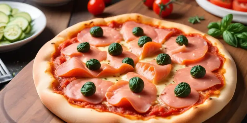 Pizza Saumon Fumé à l'Aneth