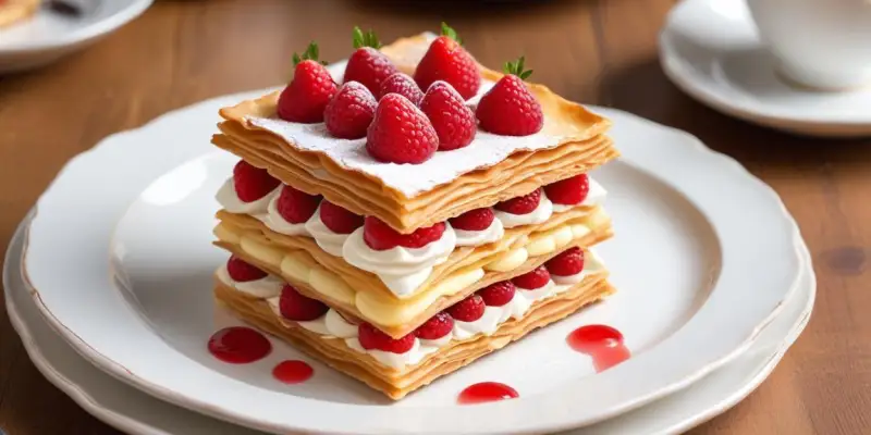 Mille-feuille pâtissier