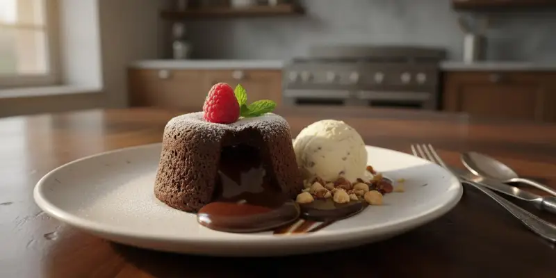 Le Fondant au Chocolat Noir Intense