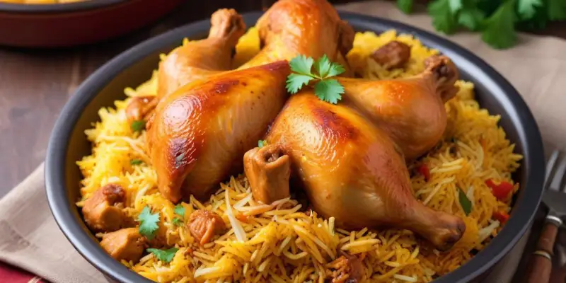 Biryani au Poulet Traditionnel