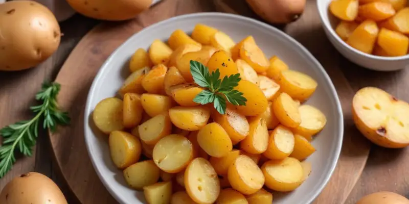 Écrasé de patates douces onctueux