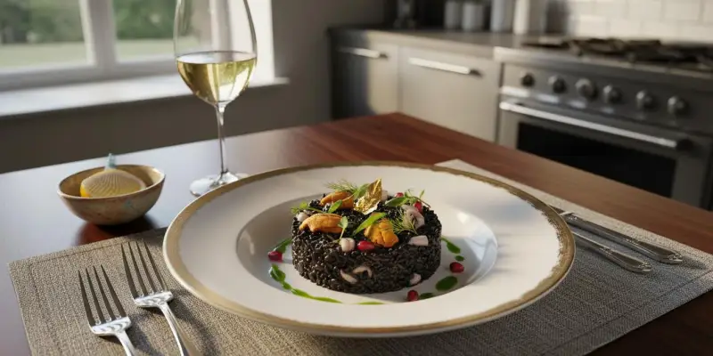 Le Risotto Noir de l'Inconnu