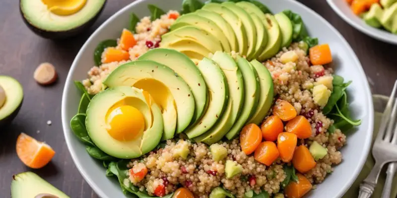Salade de Quinoa aux Clémentines et Avocat