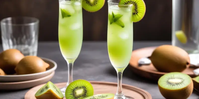 Kiwi Vodka Sparkler