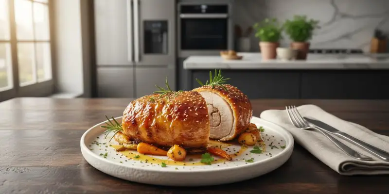 Rouelle de Porc Crousti-Fondante au Miel et Moutarde (Version Cosori Dual Blaze)