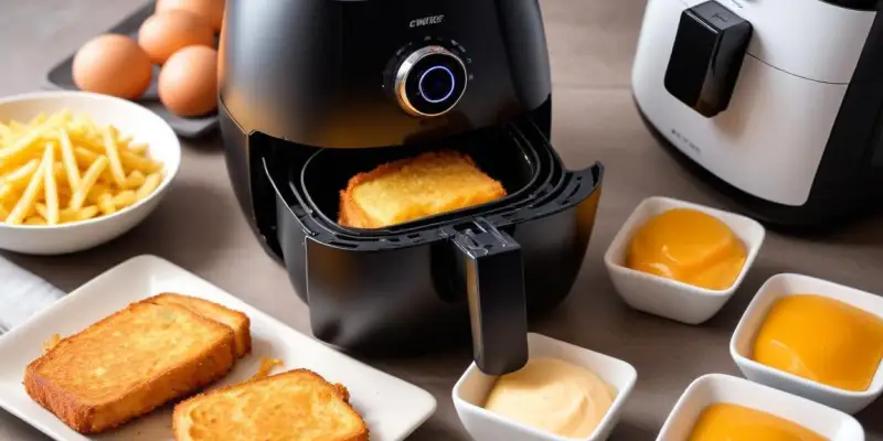 Carrés Croustillants aux Œufs de l'Air Fryer