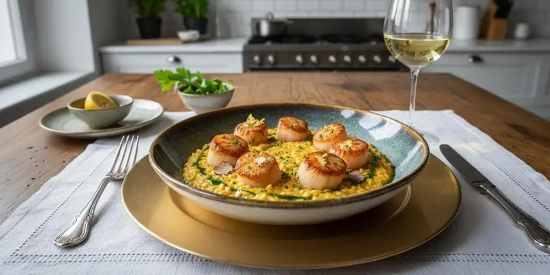 Risotto Alchimie de Saint-Jacques