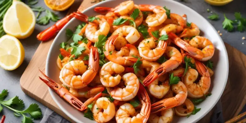 Crevettes Sautées au Gingembre Express