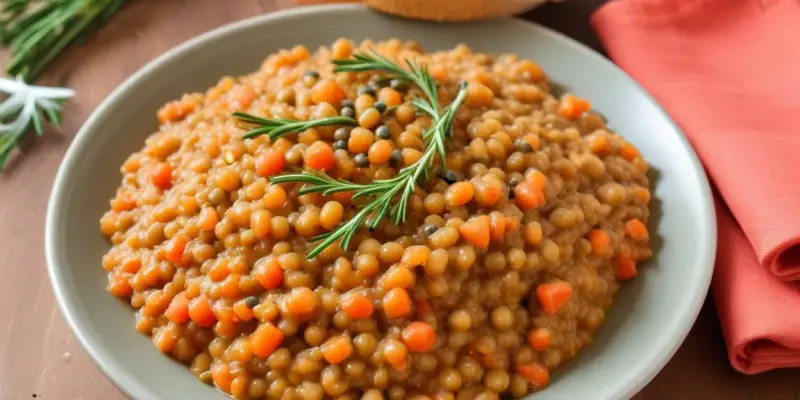Rillettes de Lentilles Corail au Cumin