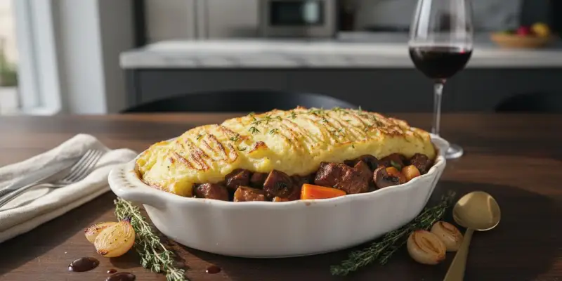 Parmentier de Rôti à l'Ancienne