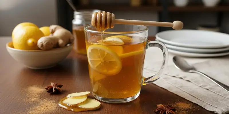 Élixir d'Hiver au Miel, Citron et Gingembre