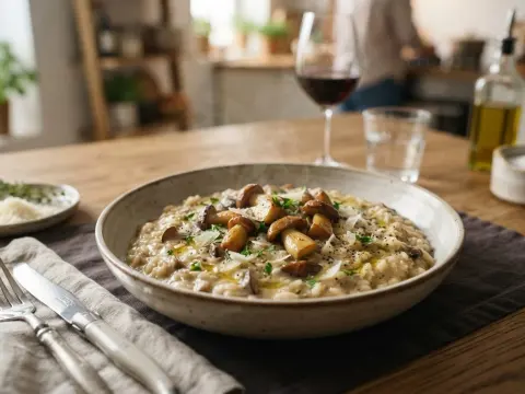 Risotto aux cèpes