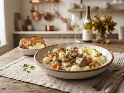 Blanquette de veau automnale