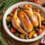 Poulet rôti aux légumes d'automne et herbes de Provence