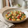 Poêlée de gnocchis aux épinards et tomates cerises