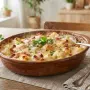 Gratin de chou-fleur et lardons