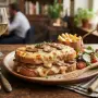 Croque-monsieur aux cèpes