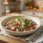 Salade de lentilles et feta