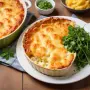 Gratin Dauphinois Traditionnel et Salade Verte Croquante