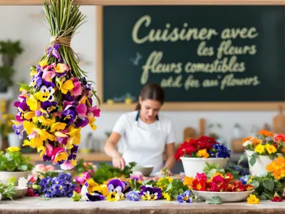Cuisiner avec les Fleurs Comestibles : Recettes et Astuces pour Sublimer Vos Plats