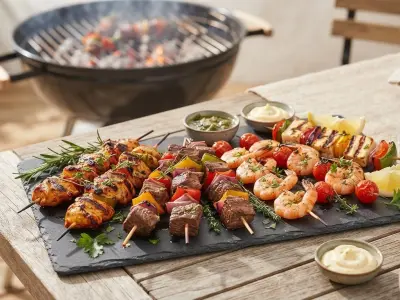 Les meilleures brochettes à faire au barbecue