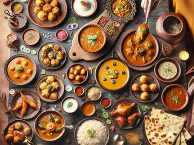 Lentilles corail au curry et coco