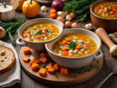 Soupe Rustique aux Légumes d'Hiver