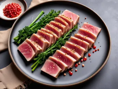 Tataki de Thon Sésame et Soja