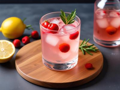 Gin Tonic Pimenté Romarin & Poivre Rose