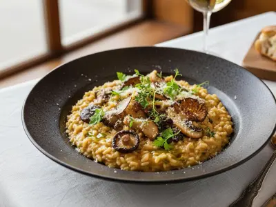 Le Risotto Alchimique aux Champignons