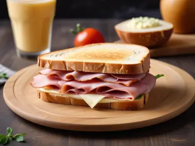 Le Classique Indémodable : Sandwich Jambon-Fromage