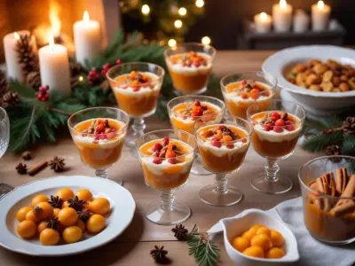 Verrines Festives aux Saveurs d'Hiver