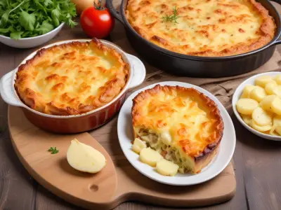 Gratin Dauphinois Traditionnel et Salade Croquante