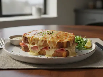 Croque-Monsieur Croustillant à l'Air Fryer