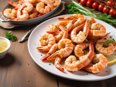 Brochettes de Crevettes Marinées